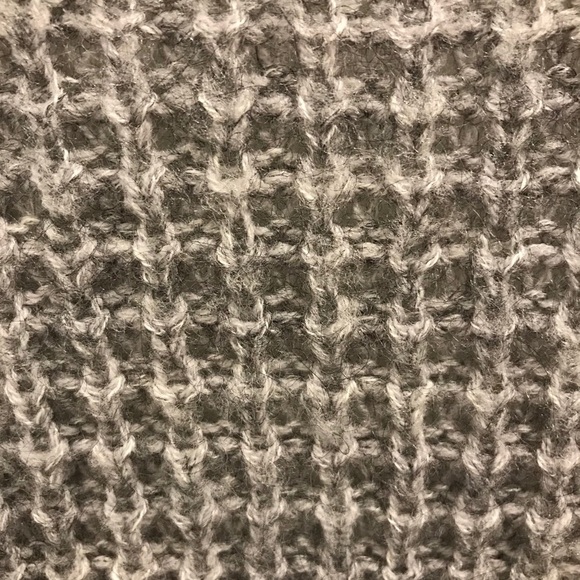 Anthropologie Moth Rocia Sweater Cardigan Small gray ruffles wool - Picture 9 of 13